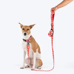HUFT Berry Bliss Waste Bag Dispenser For Dog & Cat - Red