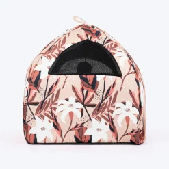 HUFT Blossom Breeze Cat Tent Bed - Powder White