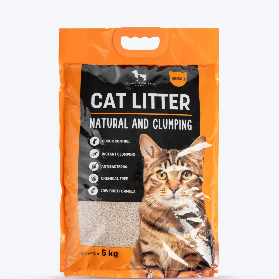 HUFT Cat Litter (Natural & Clumping) - Unscented - 5 kg