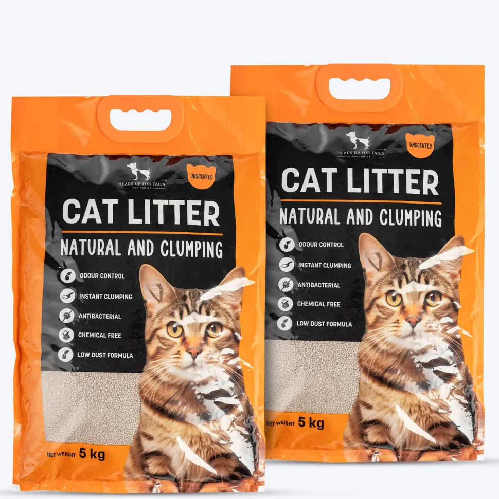HUFT Cat Litter (Natural & Clumping) - Unscented - 5 kg