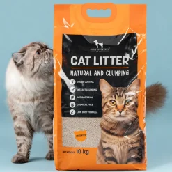 HUFT Cat Litter (Natural & Clumping) - Unscented - 10 kg
