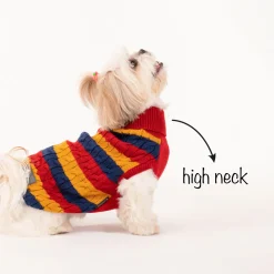 HUFT Classic Stripe Pet Sweater - Multicolour