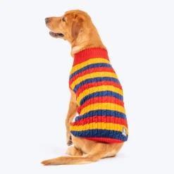 HUFT Classic Stripe Pet Sweater - Multicolour