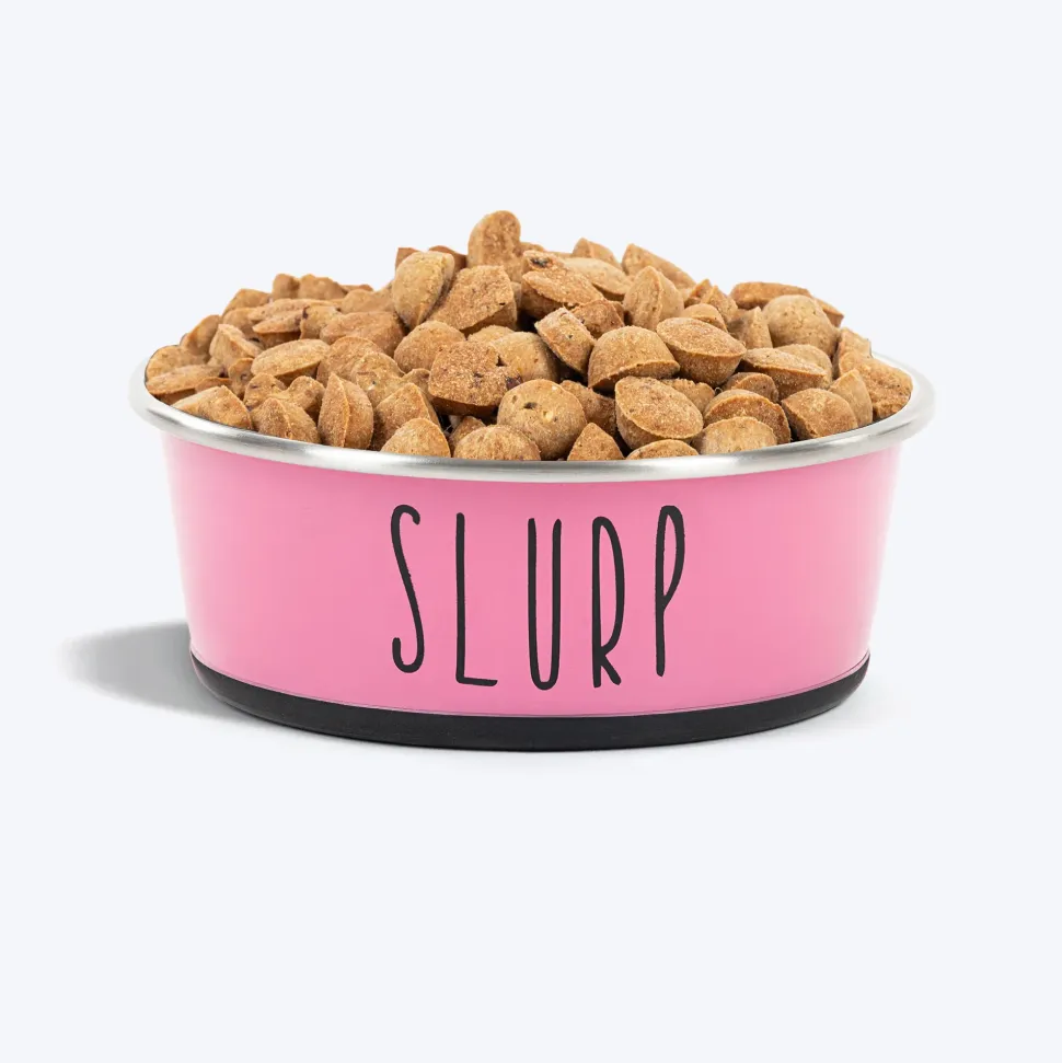 HUFT Cutest Collection Slurp Puppy Bowl - Pink