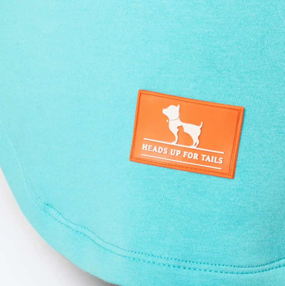 HUFT Cutest Cuddle Buddy Sweatshirt For Big Dog - Teal