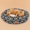 HUFT Dreamy Donut Bed For Cat & Puppy - Black & White