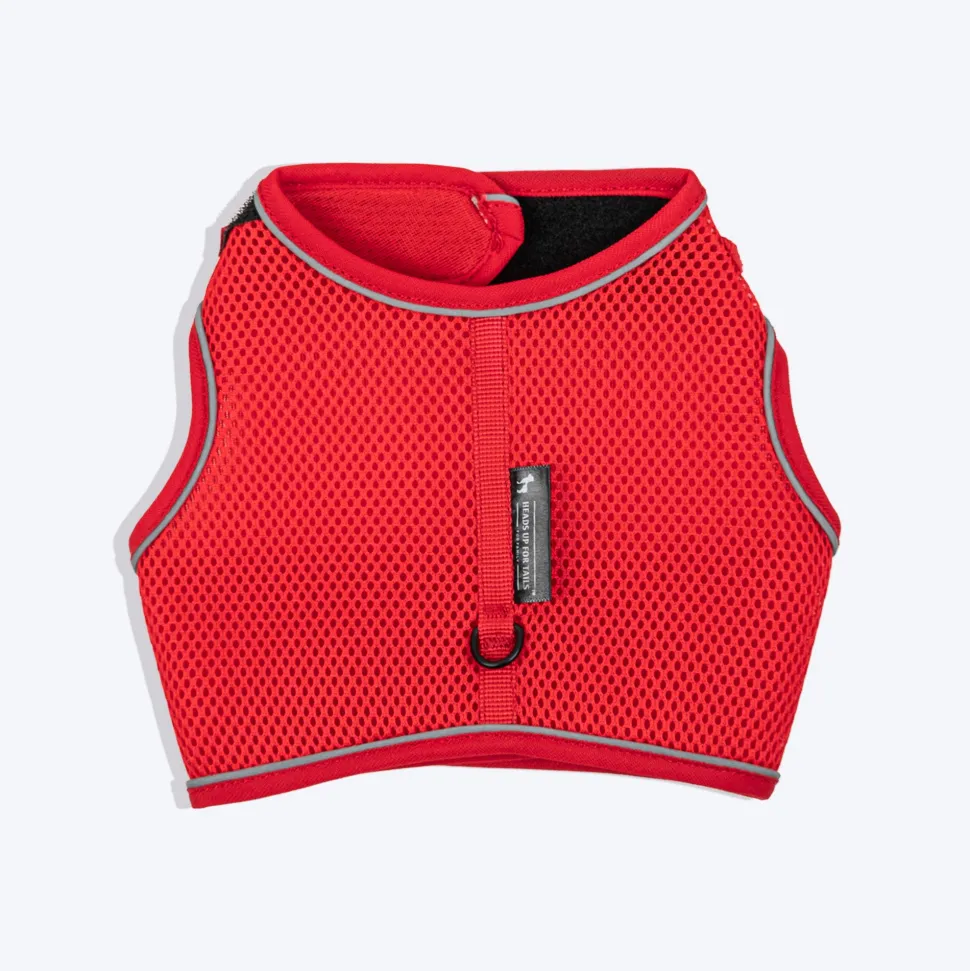 HUFT Essential Harness & Leash Set For Cat - Red