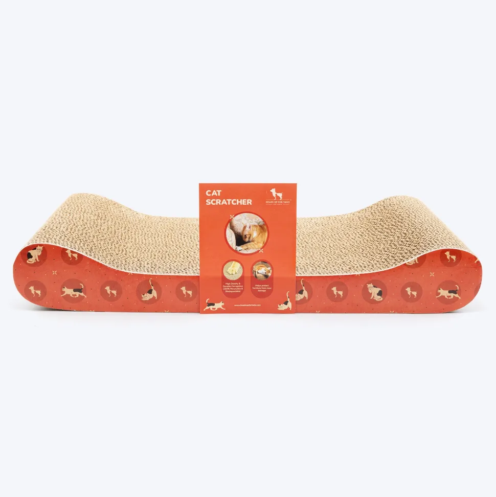 HUFT Feline Frenzy Cat Scratcher - Orange