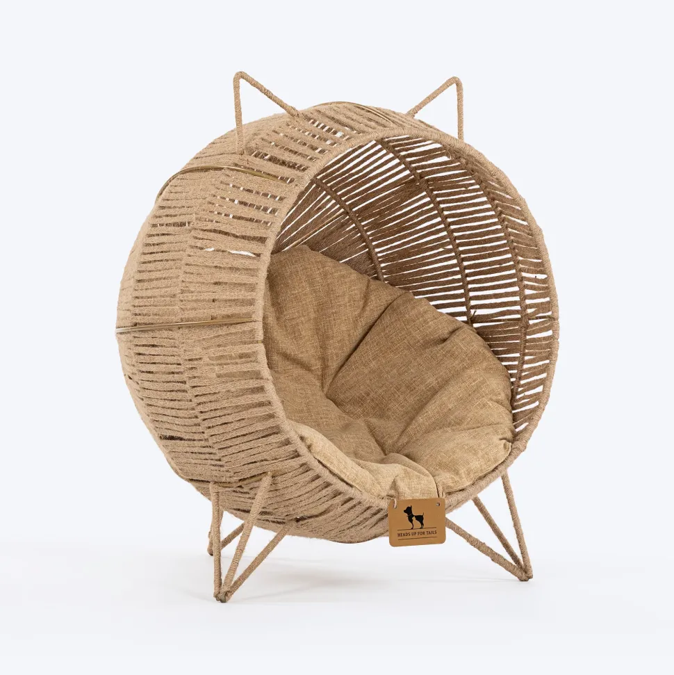 HUFT Feline Rest Chair With Cushion For Cat - Brown