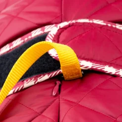 HUFT Grrberry Quilted Dog Jacket- Burnt Red