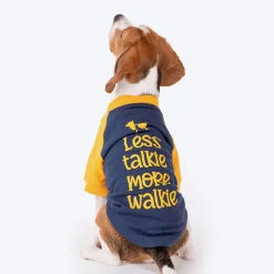 HUFT Less Talkie More Walkie Pet Sweatshirt - Navy
