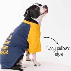 HUFT Less Talkie More Walkie Pet Sweatshirt - Navy