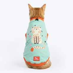 HUFT Little Magic T-Shirt For Cat - Mint Green