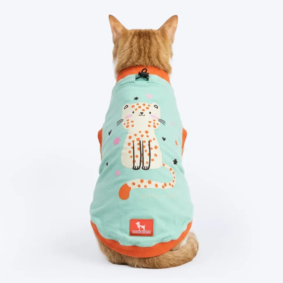 HUFT Little Magic T-Shirt For Cat - Mint Green
