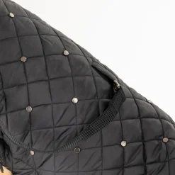 HUFT Luxe Stud Quilted Jacket For Dogs - Black