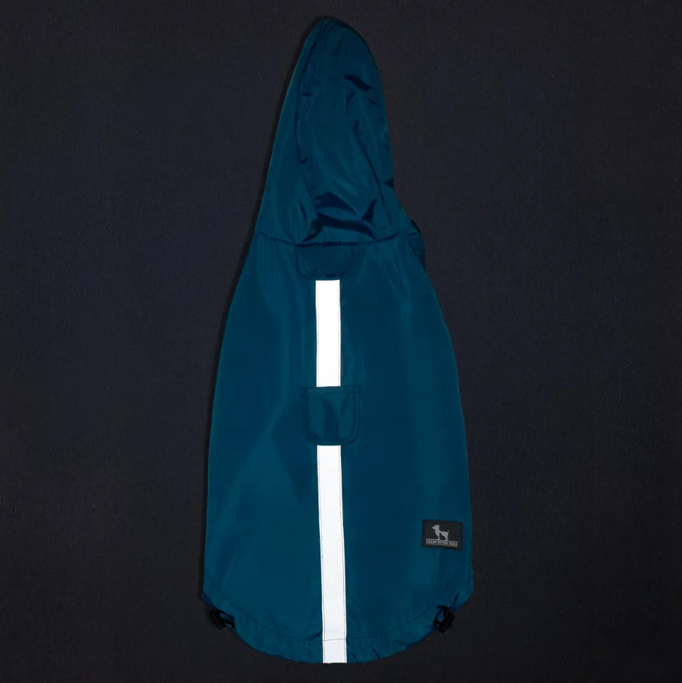 HUFT Magical Mist Raincoat With Harness Opening For Dog - Sky Blue