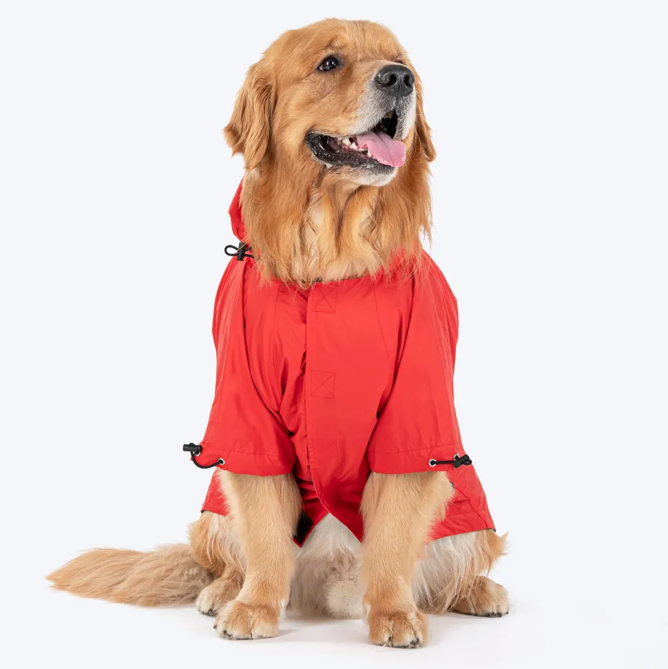 HUFT Magical Mist Raincoats For Dog & Cat - Coral
