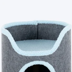 HUFT Meow Mansion Cat Tower For Cats - Grey