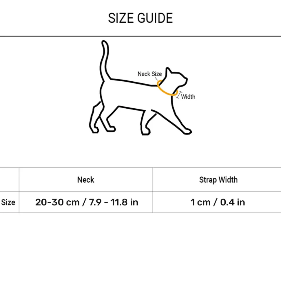 HUFT Meowvelous Collars For Cat - Dark Blue & Pastel Blue