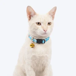 HUFT Meowvelous Collars For Cat - Dark Blue & Pastel Blue