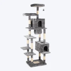 HUFT Pawfect Peak Multipurpose Cat Tree - Grey