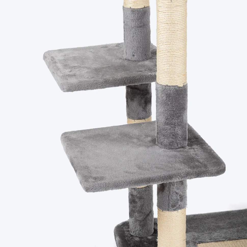 HUFT Pawfect Peak Multipurpose Cat Tree - Grey