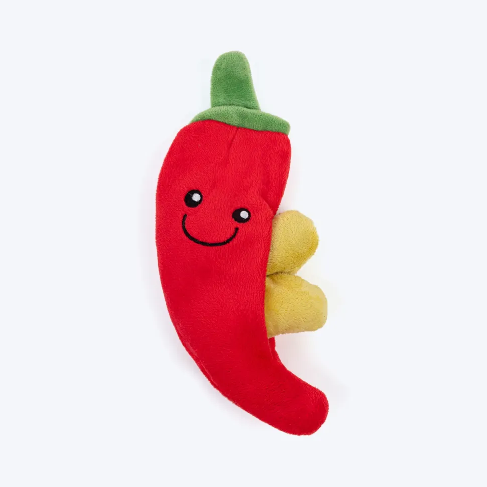 HUFT Peppurr Plush Toy With Catnip For Cat - Red