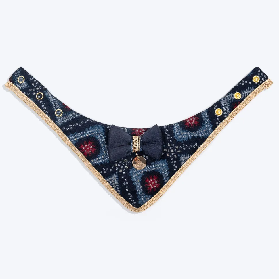 HUFT Rang Riwaz Scarf For Cat & Puppy - Blue