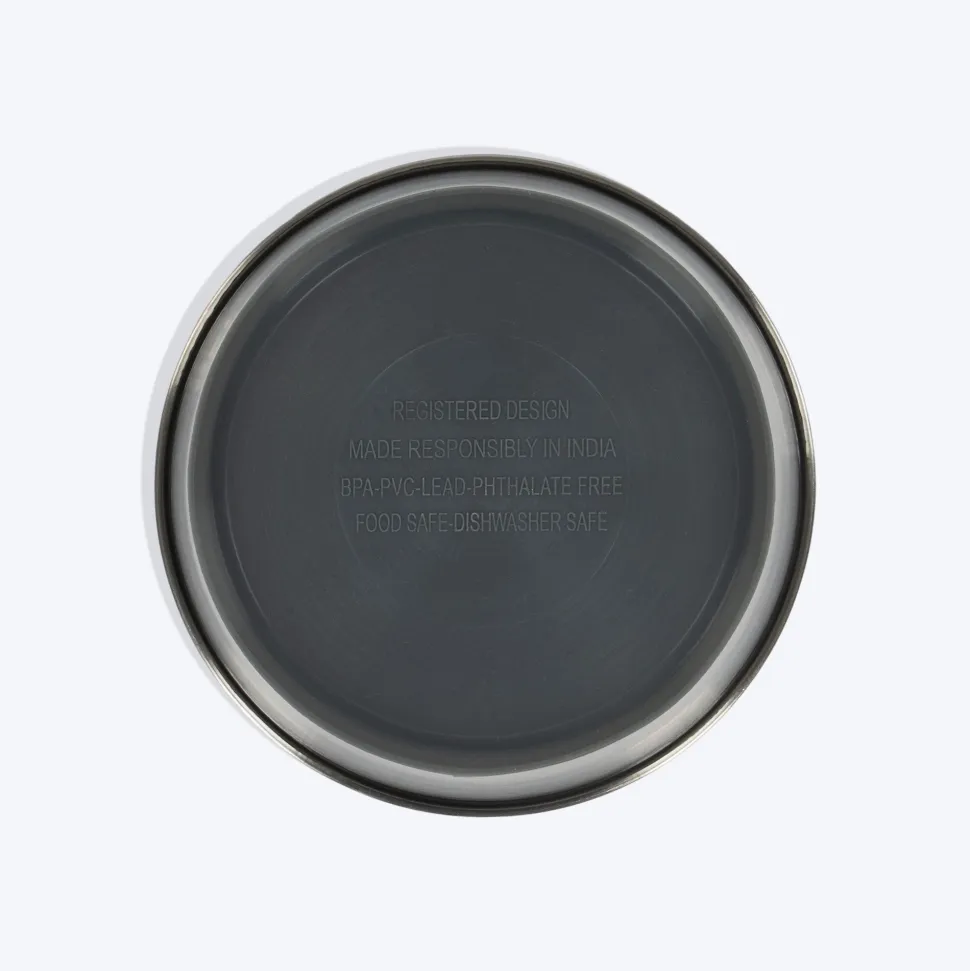 HUFT Suction Bowl For Dog - Grey