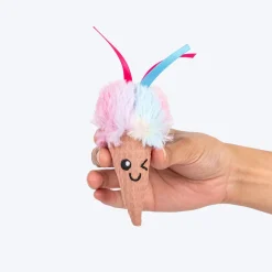 HUFT Sundae Smiles Plush Toys For Cat - Pack of 2