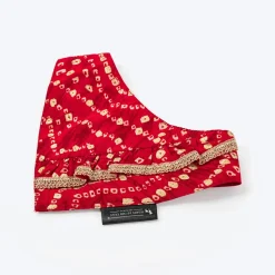 HUFT Super Sitara Scarf For Cat & Puppy - Red