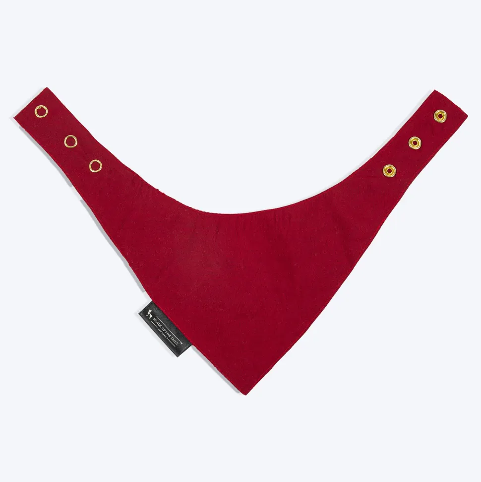 HUFT Super Sitara Scarf For Cat & Puppy - Red
