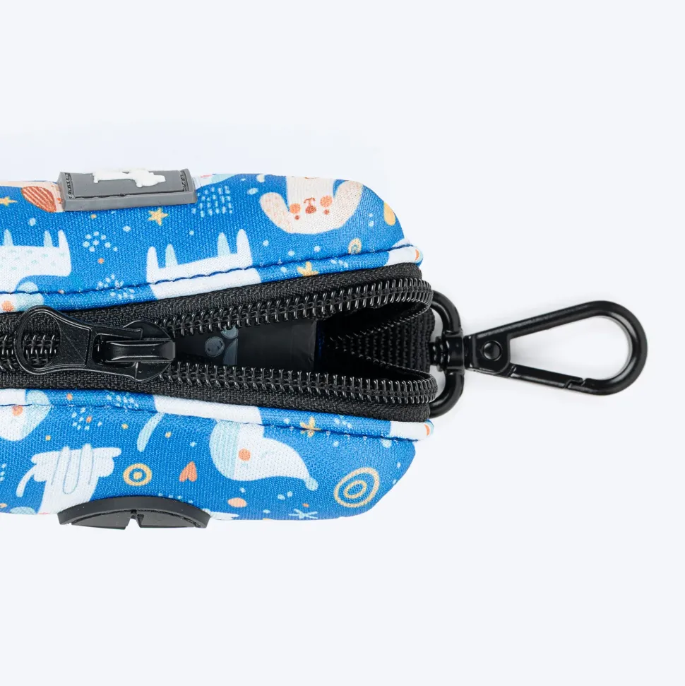 HUFT Twinkle Tails Waste Bag Dispenser For Dog & Cat - Blue