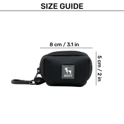 HUFT Waste Bag Dispenser For Dog & Cat - Black