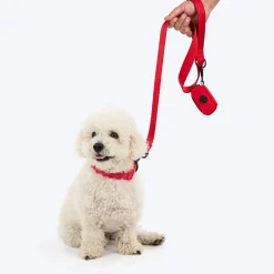 HUFT Waste Bag Dispenser For Dog & Cat - Red