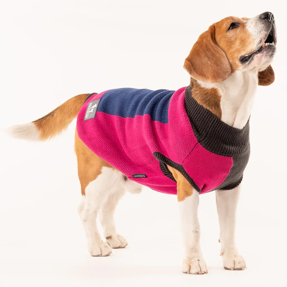 HUFT Winter Snugglers Dog Sweater - Pink