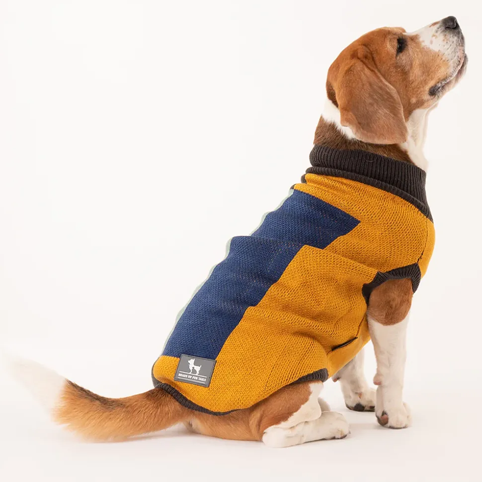 HUFT Winter Snugglers Dog Sweater - Yellow