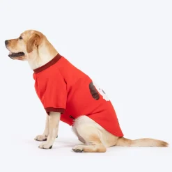 HUFT Woof Squad Sweatshirt For Dog - Red