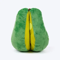 HUFT Avocadoggo Plush Toy With Ball For Dog - Green