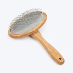 HUFT Bamboo Slicker Brush For Dog & Cat - L