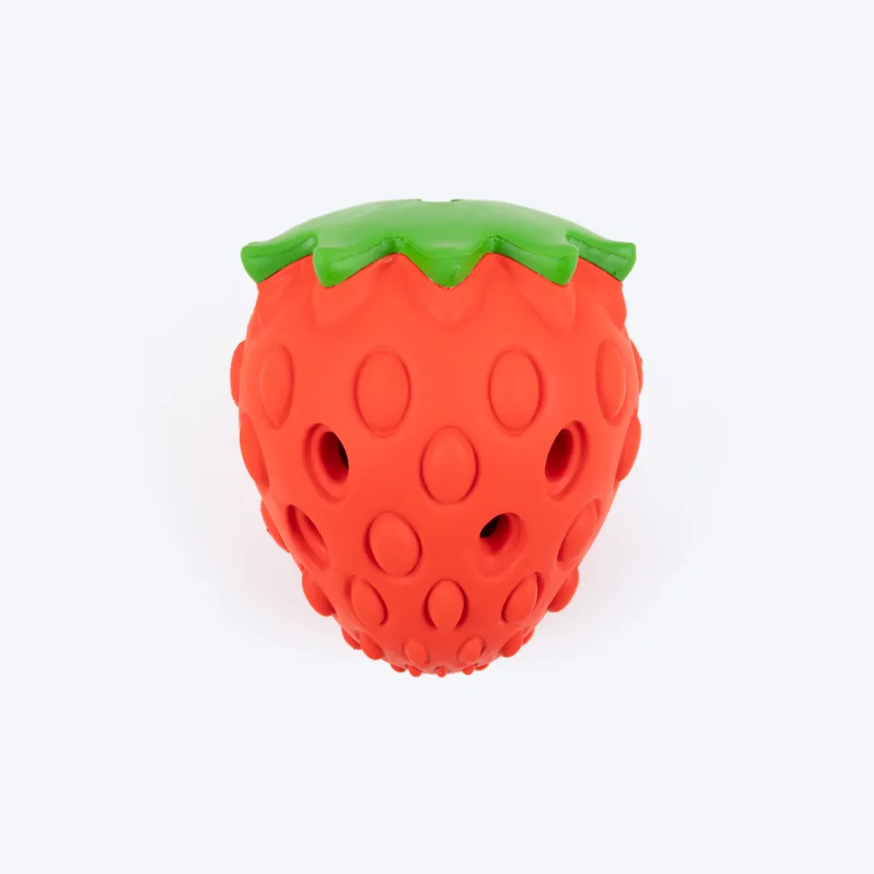 HUFT Berry Chew Toy For Dog - Red & Green