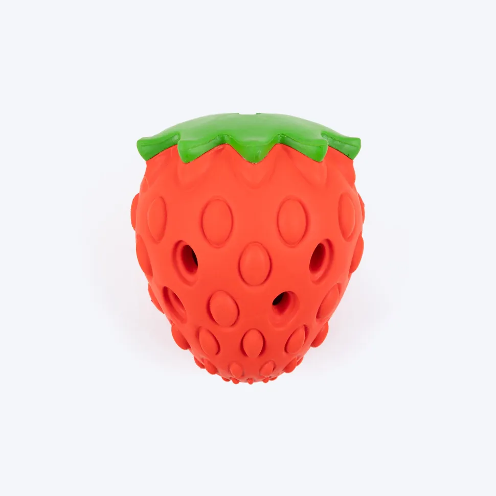 HUFT Berry Chew Toy For Dog - Red & Green