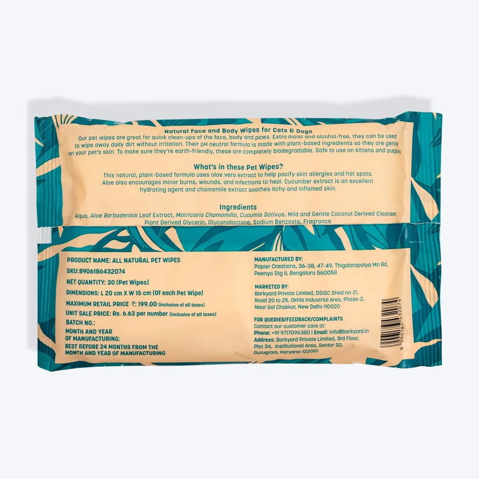 HUFT Biodegradable Pet Wipes