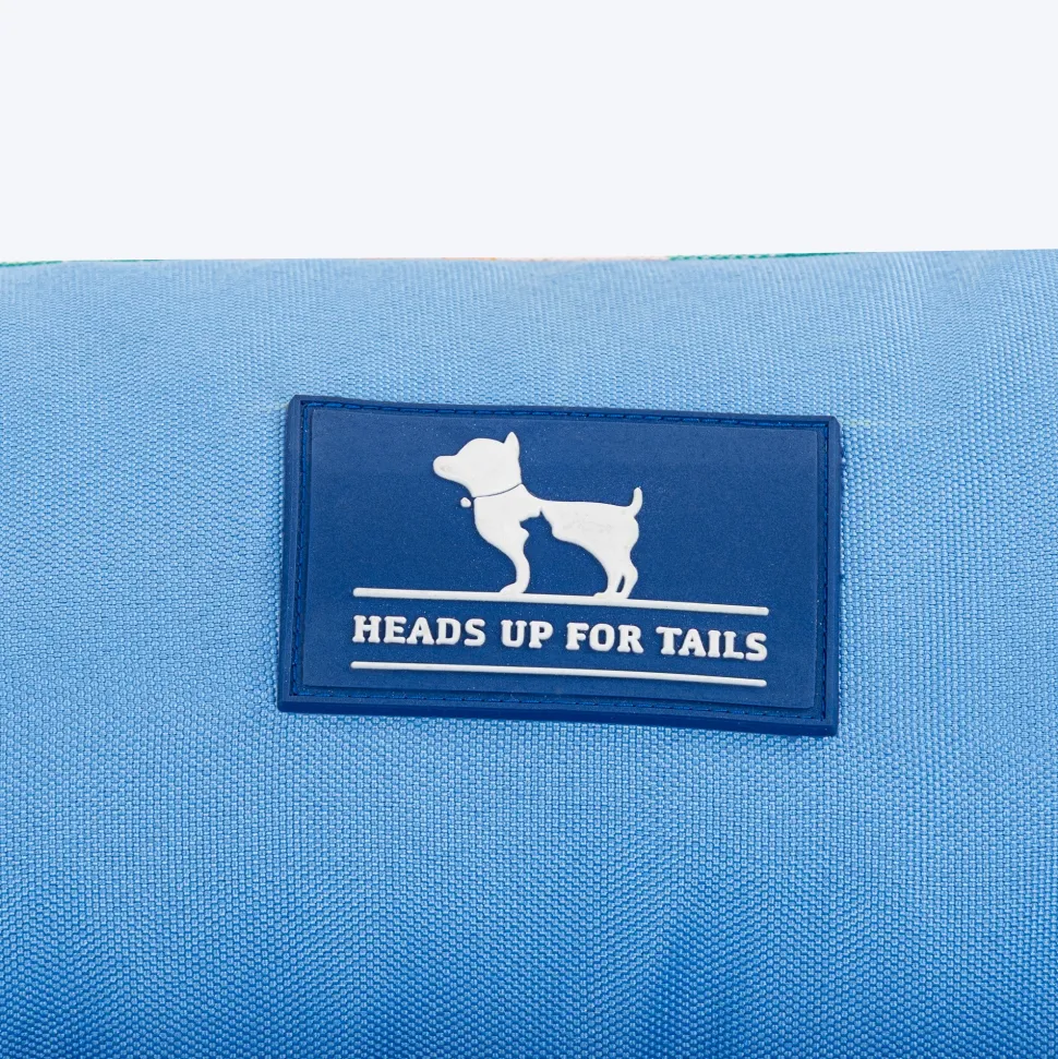 HUFT Bloomscape Lounger Bed For Dog - Blue