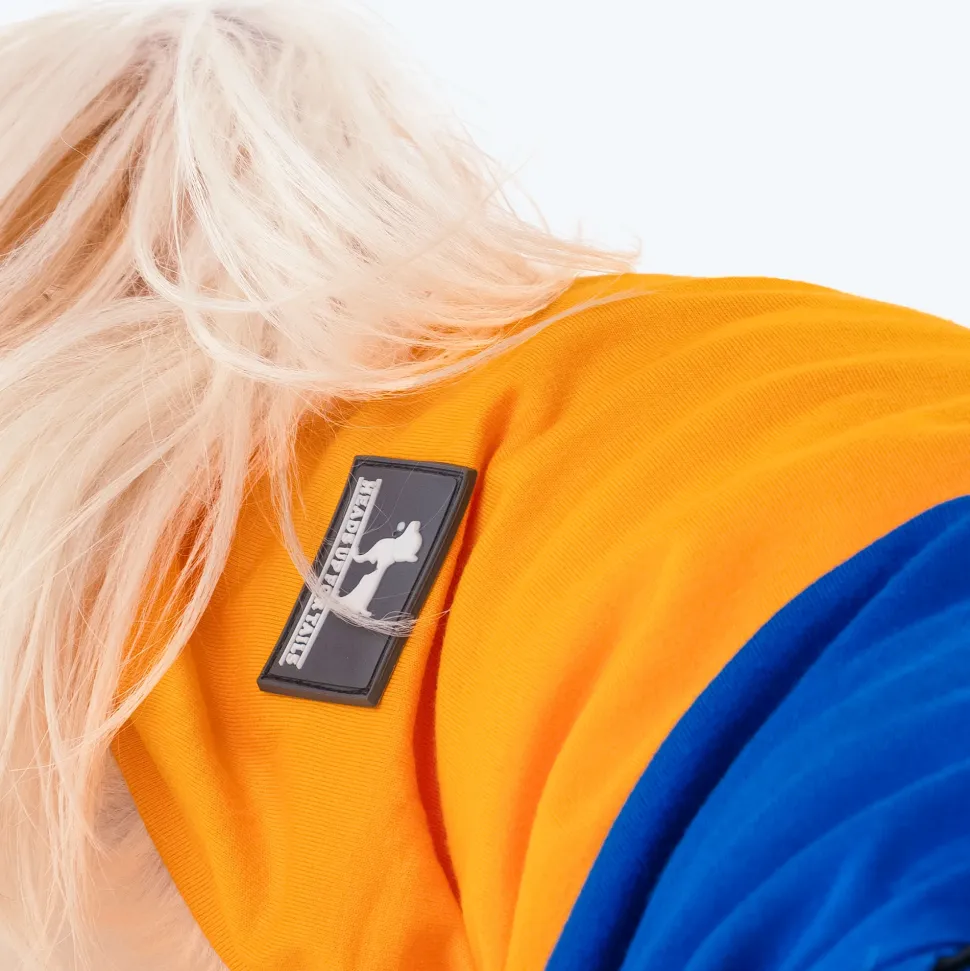 HUFT Breezy Boo Vest For Dogs - Yellow & Blue