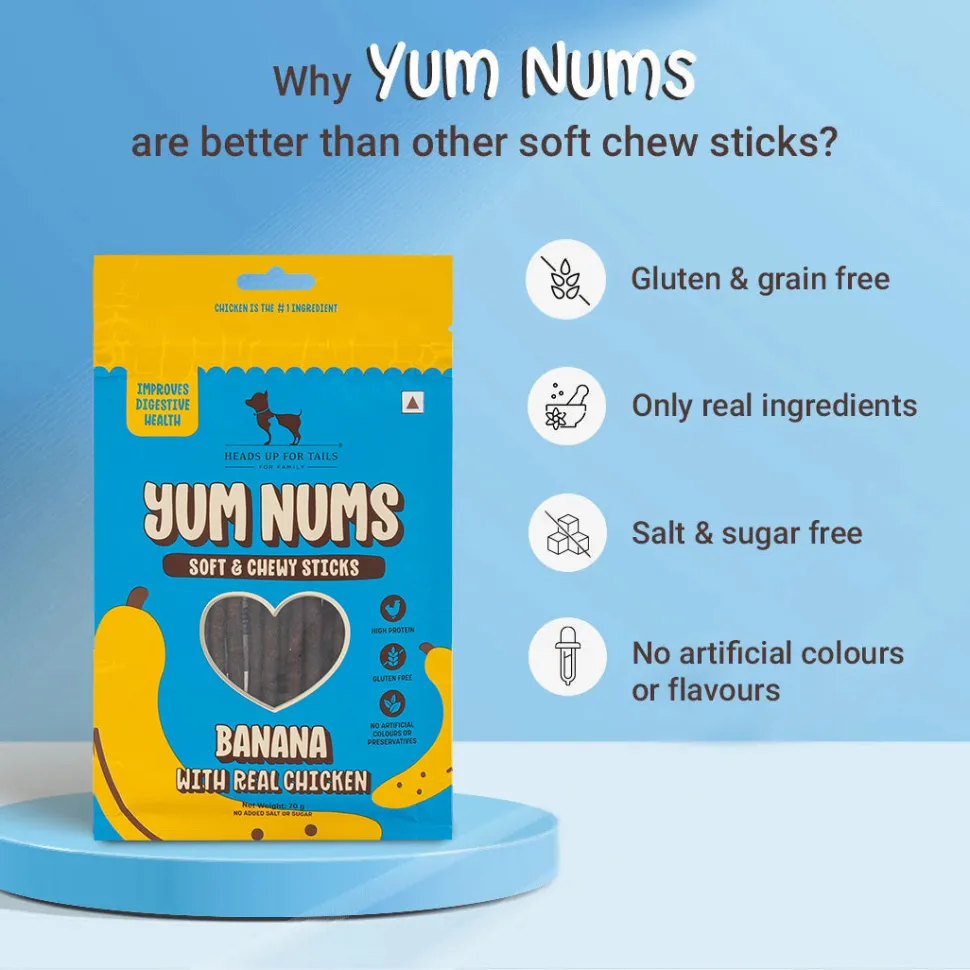 HUFT Bunch-o-Bananas Treats Combo For Dog