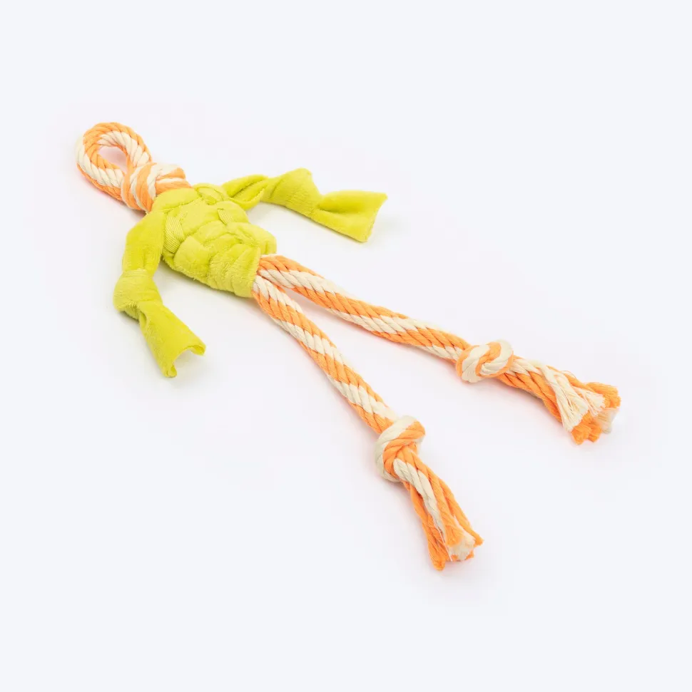 HUFT Chewbuds Mini Rope Toy for Puppies & Small Dogs - Multicolor