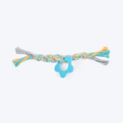 HUFT Chewsters Rope Toy for Puppies & Small Dogs - Multicolor