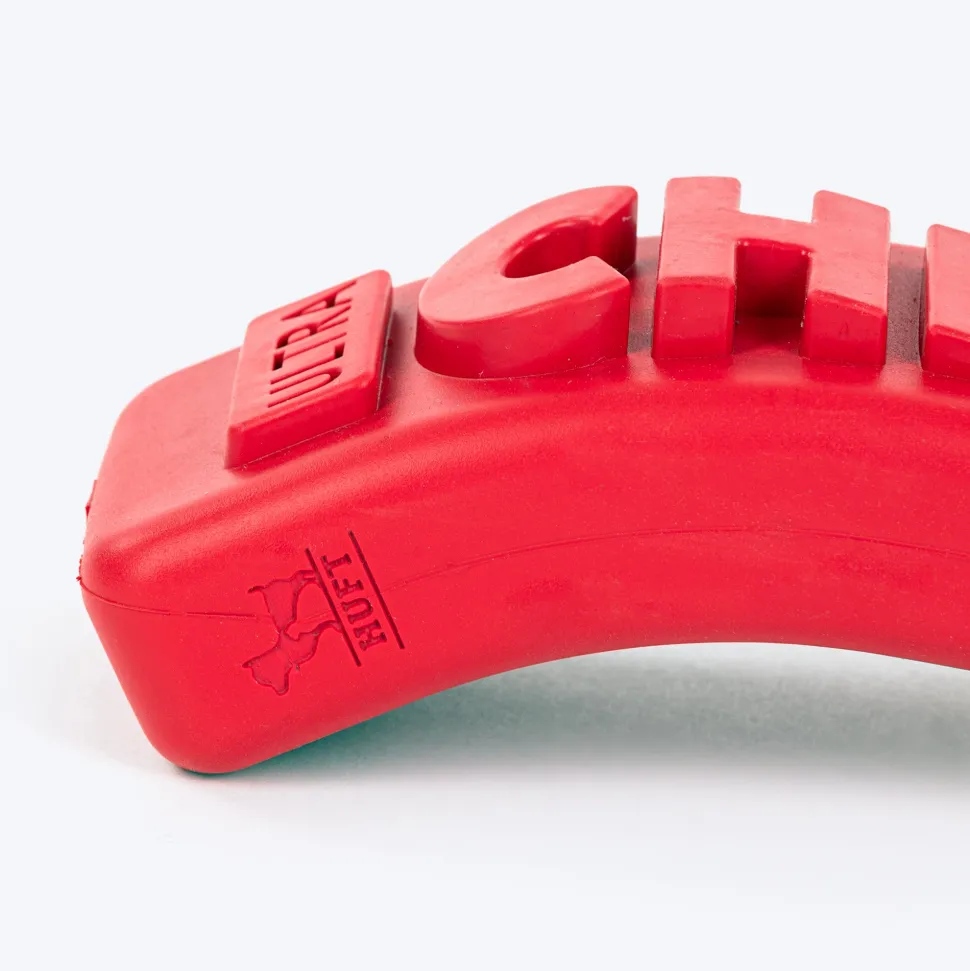 HUFT Chewtastic Chomp ’n’ Twist Chew Stick Toy For Dog - Red