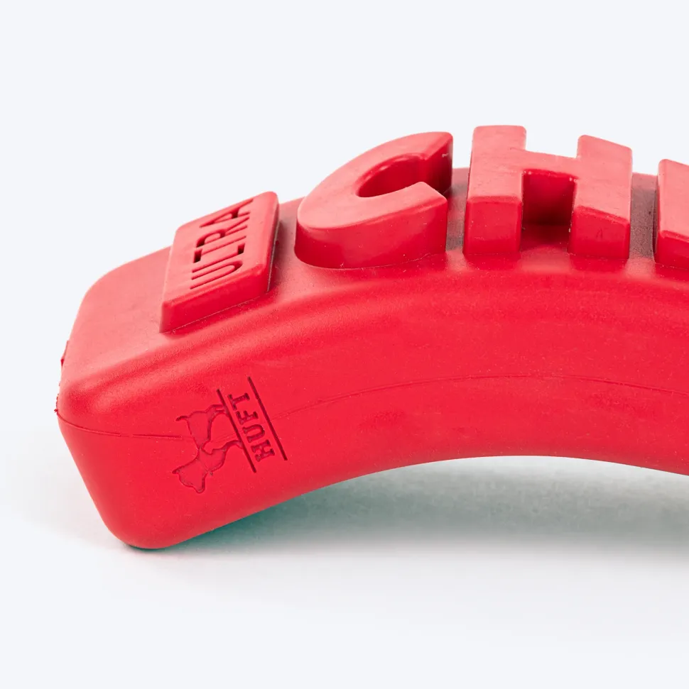HUFT Chewtastic Chomp ’n’ Twist Chew Stick Toy For Dog - Red